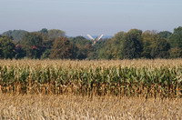 Blick vom Weyerberg auf die Worpsweder M�hle