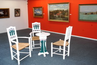 Vogeler-St�hle in der Worpsweder Kunsthalle
