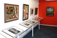 Gem�lde der Alten Worpsweder in der Worpsweder Kunsthalle