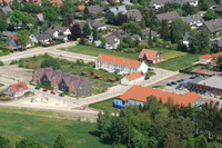 Luftbild vom Neubaugebiet in Worpswede