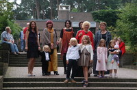 Kindermodenschau vor der Kunsthalle von "Worpswedes Josephine�s"