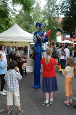 "Riese" beim Open-Air-Galerien-Fest