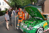 Werder-Hans beim Galerien-Fest in der Bergstrasse