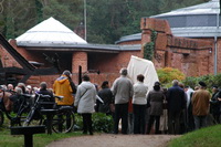 Einweihung des Bacchus-Brunnen in Worpswede