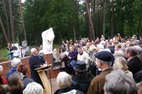 Einweihung des Bacchus-Brunnen in Worpswede