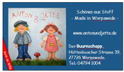 Logo von Buurnschapp (Geschenke, Spielzeug, Wohnen) / Anton & Jette, Antje R�ke, H�ttenbuscher Str. 39, Tel.: 04794/1004, Mail: info@antonundjette.de, Homepages: www.antonundjette.de + www.buurnschapp.de