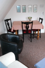 Ferienwohnung1: Claus-Ferienwohnung (Renate Claus) im K�nstlerdorf Worpswede, Fichtenweg 28, Tel.: 04792/7943, Mobil: 0175/7085718, Homepage: www.worpsweder-ferienwohnungen.de