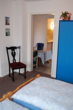 Ferienwohnung1: Claus-Ferienwohnung (Renate Claus) im K�nstlerdorf Worpswede, Fichtenweg 28, Tel.: 04792/7943, Mobil: 0175/7085718, Homepage: www.worpsweder-ferienwohnungen.de