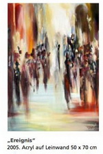 Gem�lde von Robert Hettich: Ereignis