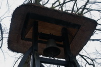 Dorfglocke vor dem Rathaus in der Worpsweder Bauernreihe