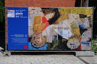 2 Margaret Kelley, geb. 1954, How it was and how it could be I, 2004, Worpsweder Kunsthalle - en plein air - Worpsweder Kunst unter freiem Himmel - hier vor der Sparkasse in der Bergstra�e
