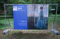 5 Heinrich Vogeler (1872-1942), Fr�hling, 1897, Haus im Schluh - en plein air - Worpsweder Kunst unter freiem Himmel - hier am Barkenhoff