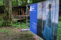 5 Heinrich Vogeler (1872-1942), Fr�hling, 1897, Haus im Schluh - en plein air - Worpsweder Kunst unter freiem Himmel - hier am Barkenhoff