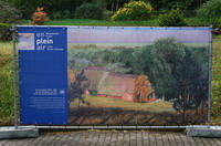 20 Fritz Overbeck (1869-1909), Die alte Schmiede, um 1900, Gro�e Kunstschau Worpswede - en plein air - Worpsweder Kunst unter freiem Himmel - hier am Fritz-Mackensen-Weg gegen�ber vom "Casa di mobili"