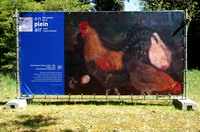 21 Paula Modersohn-Becker (1876-1907), H�hner, 1903, Gro�e Kunstschau Worpswede - en plein air - Worpsweder Kunst unter freiem Himmel - hier vor dem Rathaus