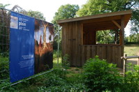 23 Otto Modersohn (1865-1943), Sonniger Herbsttag, 1898, Worpsweder Kunsthalle - en plein air - Worpsweder Kunst unter freiem Himmel - hier am Rastplatz in der Bauernreihe