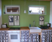 K�che vom Ferienhaus Kastaniengr�n (Susanne Weichberger), Bahnhofstr. 14, Tel.: 04792/310628, Mail: s.weichberger@gmx.de, Homepage: www.ferienhaus-kastaniengruen.de