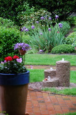 Gartendetail der Ferienwohnung B�schen