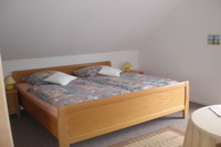 Schlafzimmer der Ferienwohnung Papenfuss