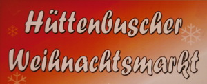 Logo vom H�ttenbuscher Weihnachtsmarkt