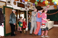 Kinderfasching in der Sch�tzenhalle vom Sch�tzenverein Worpswede
