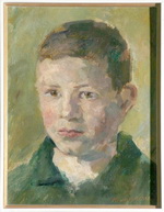 Gem�lde von Karl Krummacher: Sohn Dr. med. Gerhard Krummacher (verstarb am 21.02.1991)