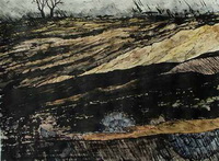 Lithographie-Vergangene Zeiten