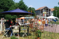 Kunsthandwerkermarkt in der �kologischen Siedlung in Lilienthal