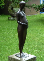 Skulptur "Schwangere"