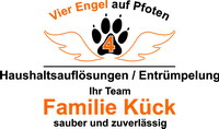 Vier Engel auf Pfoten, Haushaltsaufl�sungen & Entr�mpelung K�ck (sauber und zuverl�ssig), Familie K�ck, Viehreihe 32, 28865 Lilienthal, Tel.: 04298/907263, Mobil: 0172/1732506, Mail: vier-engel-auf-pfoten@hotmail.de, Homepage: www.vier-engel-auf-pfoten.de