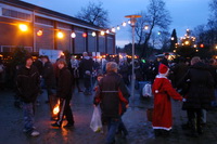Stimmungsvoller Weihnachtsmarkt an der Schule in Worpswede