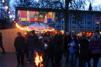 Stimmungsvoller Weihnachtsmarkt an der Schule in Worpswede