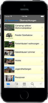 Screenshot der Worpswede24-App für iPhone, iPad + Android (www.worpswede-app.de) - GPS-gesteuert Worpswede neu entdecken ...