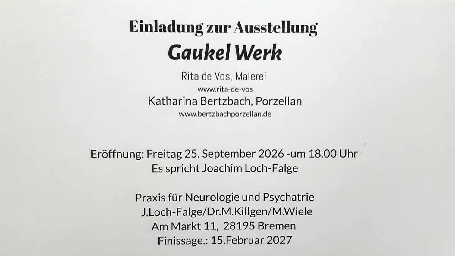 Ausflugstipp: Bremen - Ausstellung Gaukel Werk – Bild 2