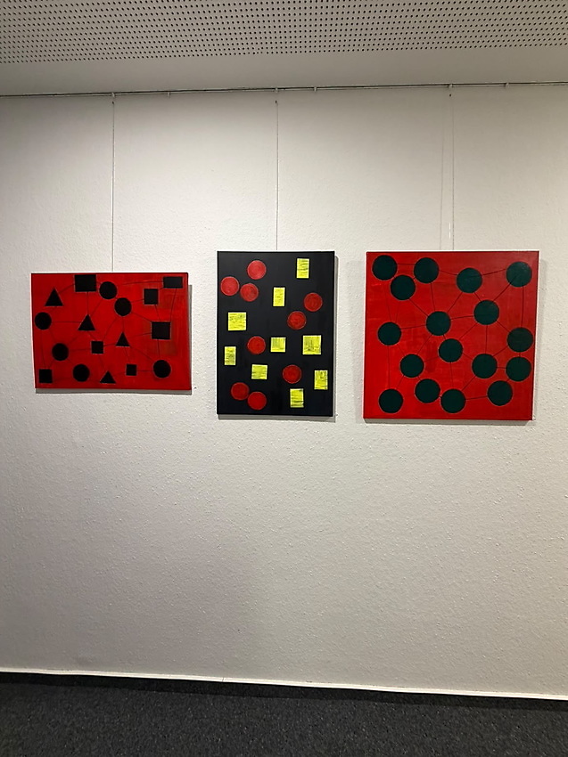 Beverstedt - Ausstellung - Einfach creativ ... Acrylbilder von Elisabeth May – Bild 2