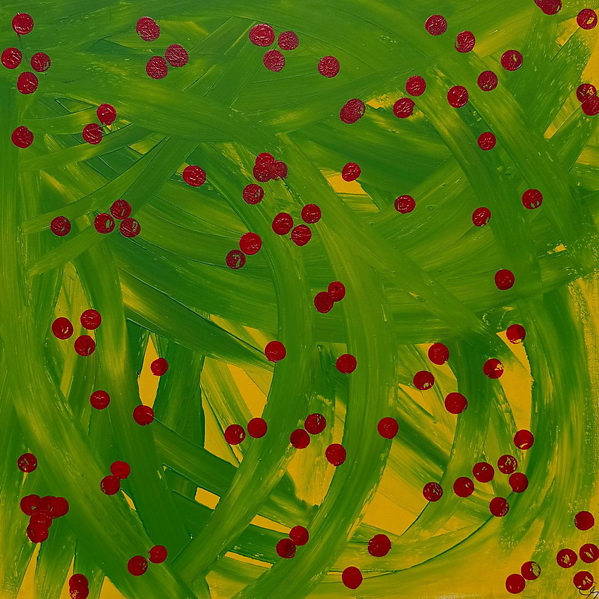 Beverstedt - Ausstellung - Einfach creativ ... Acrylbilder von Elisabeth May – Bild 8
