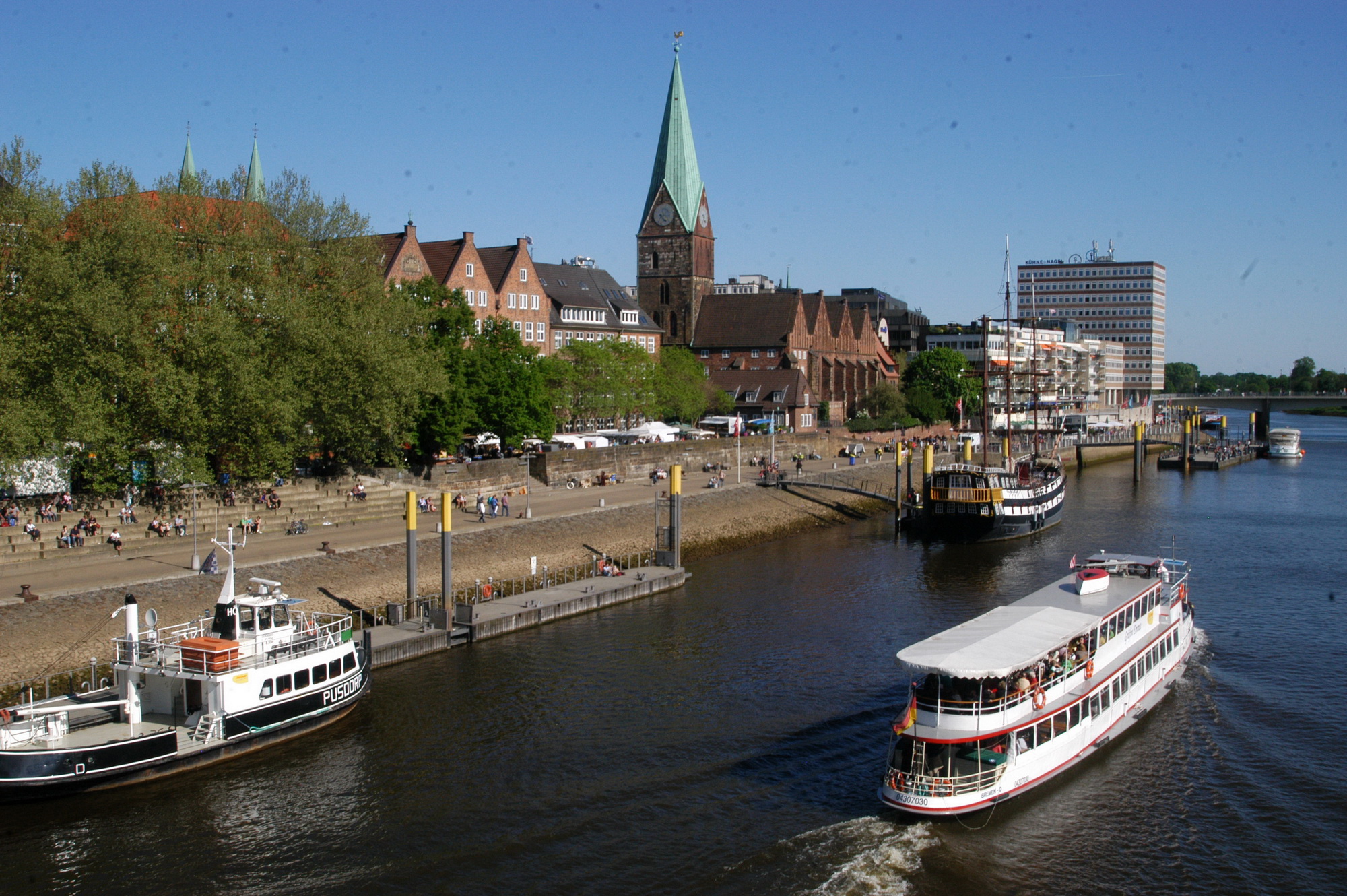 Hansestadt Bremen - Mitte - Schlachte + Weserfahrten