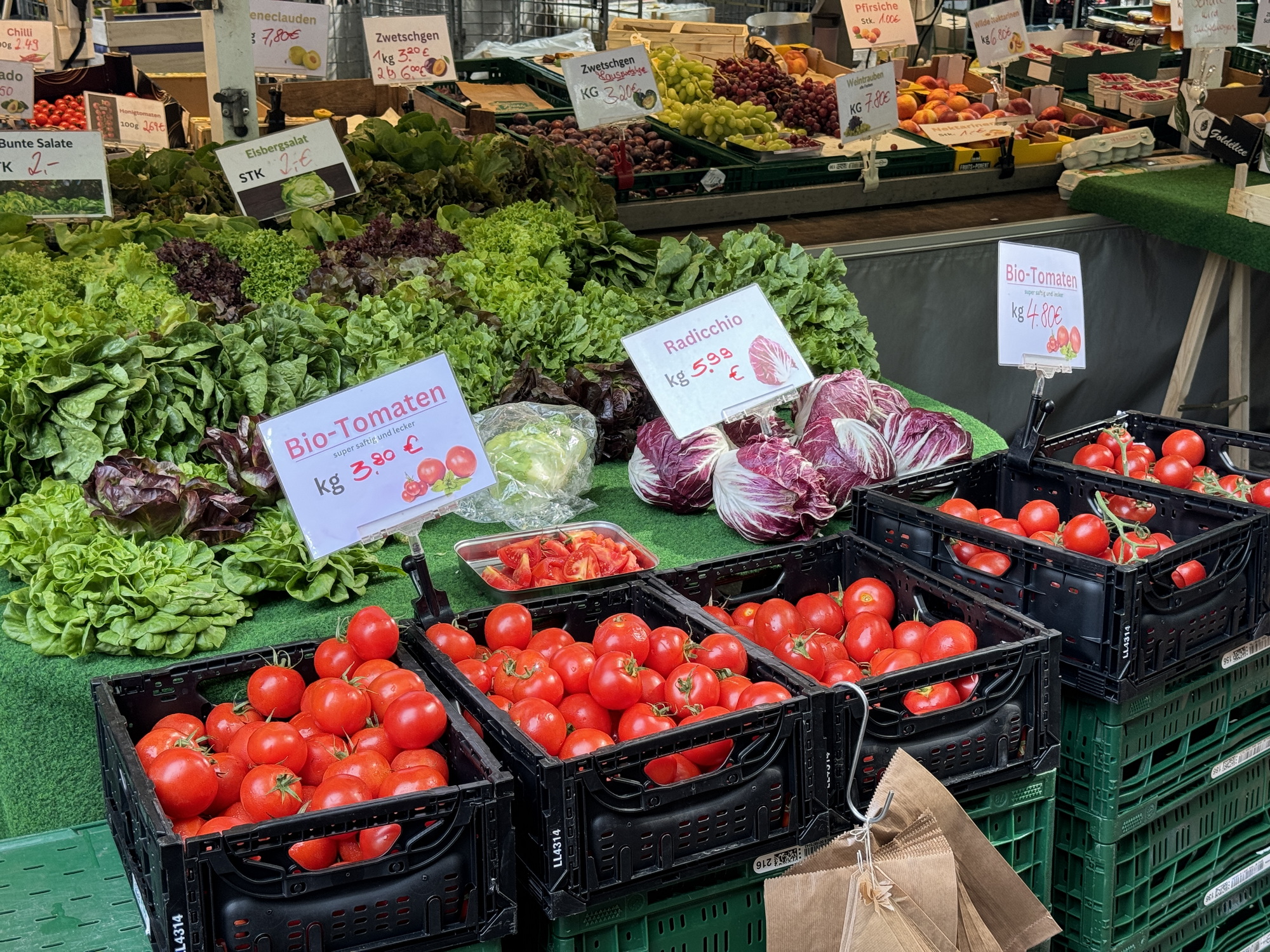 Bild zu Ausflugstipp: Bremen - Wochenmarkt Neustadt (Delmestraße)