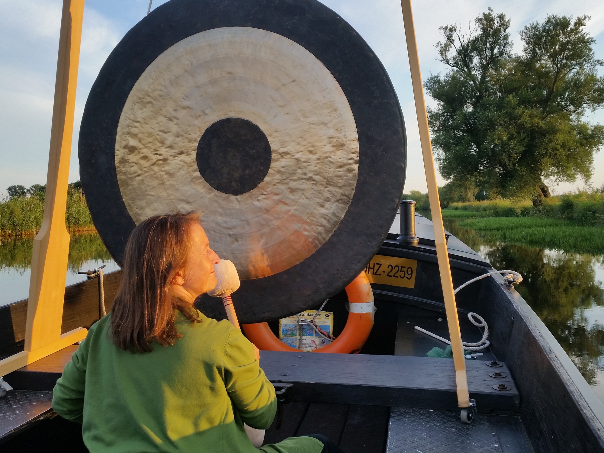 Bild zu Worpswede - Gong - Flussfahrt - Sonnenuntergangsfahrt