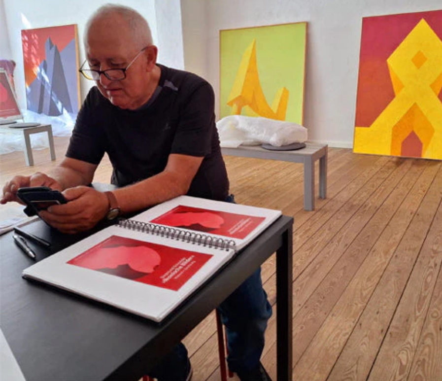 Bild zu Worpswede - Ausstellung (Zeitzeichen) von Siegmund Schneider in der Galerie Schluh