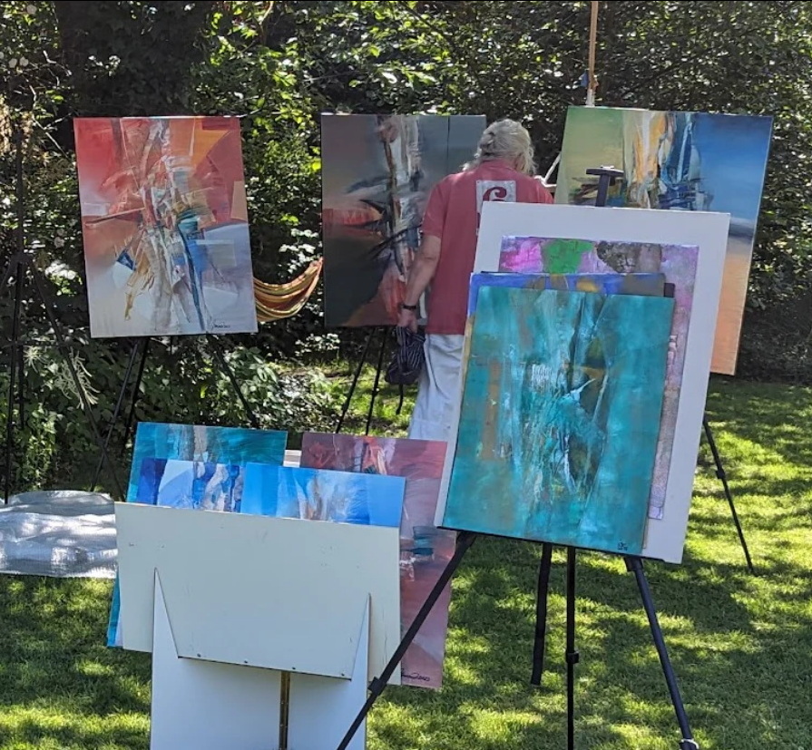 Bild zu Worpswede - Kunstpfad im Schluh (von der Galerie Schluh) im Rahmen der Offenen Ateliers