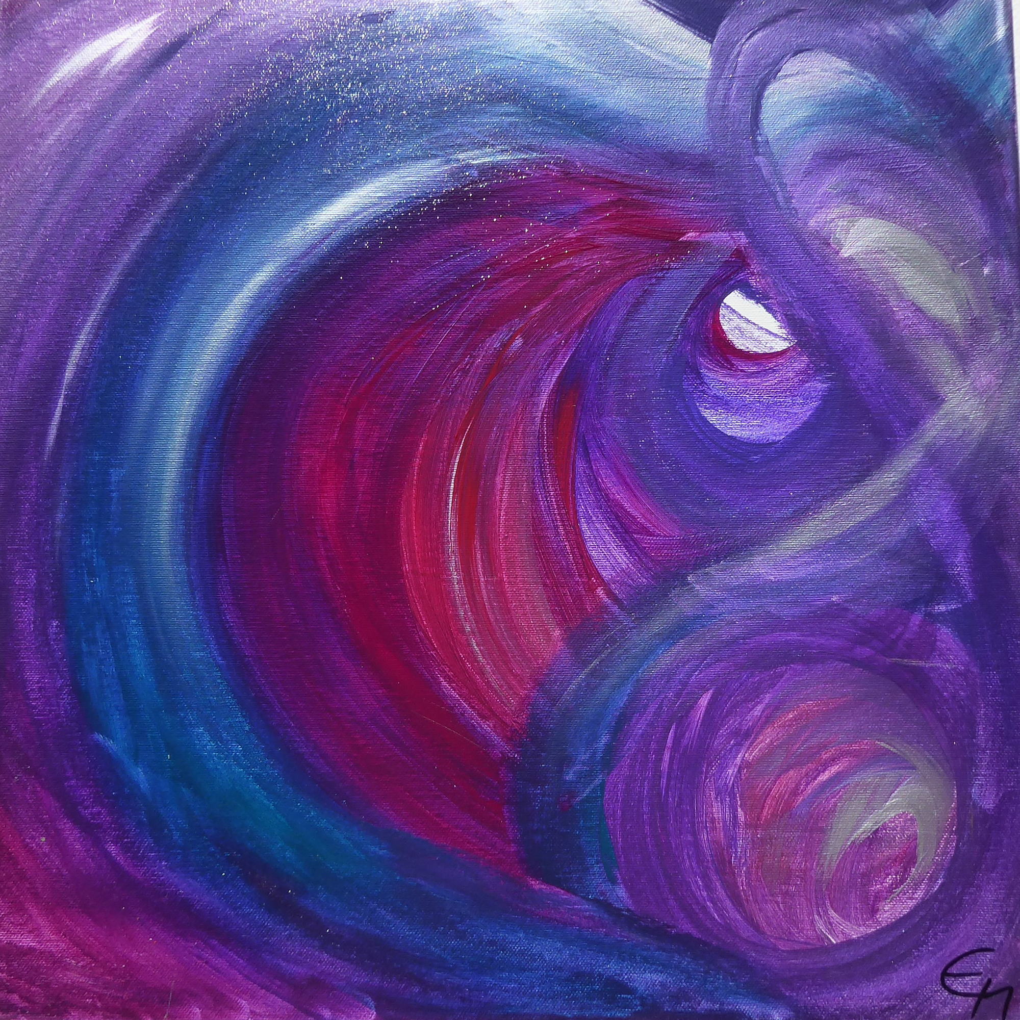 Bild zu Hambergen - Acrylbilder von Elisabeth May zum Verkauf