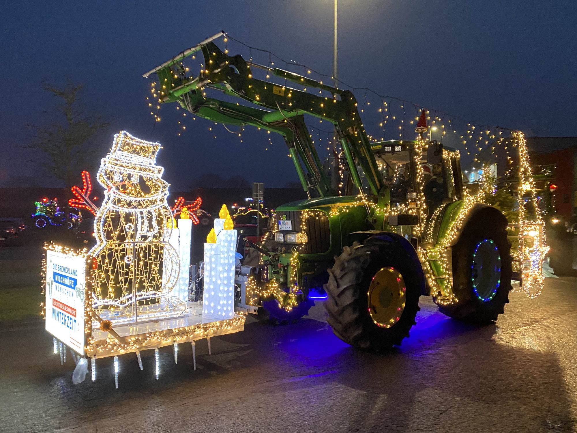 Bild zu Ausflugstipp: Bremen - Weihnachtszauber auf der Schützenwiese in Borgfeld