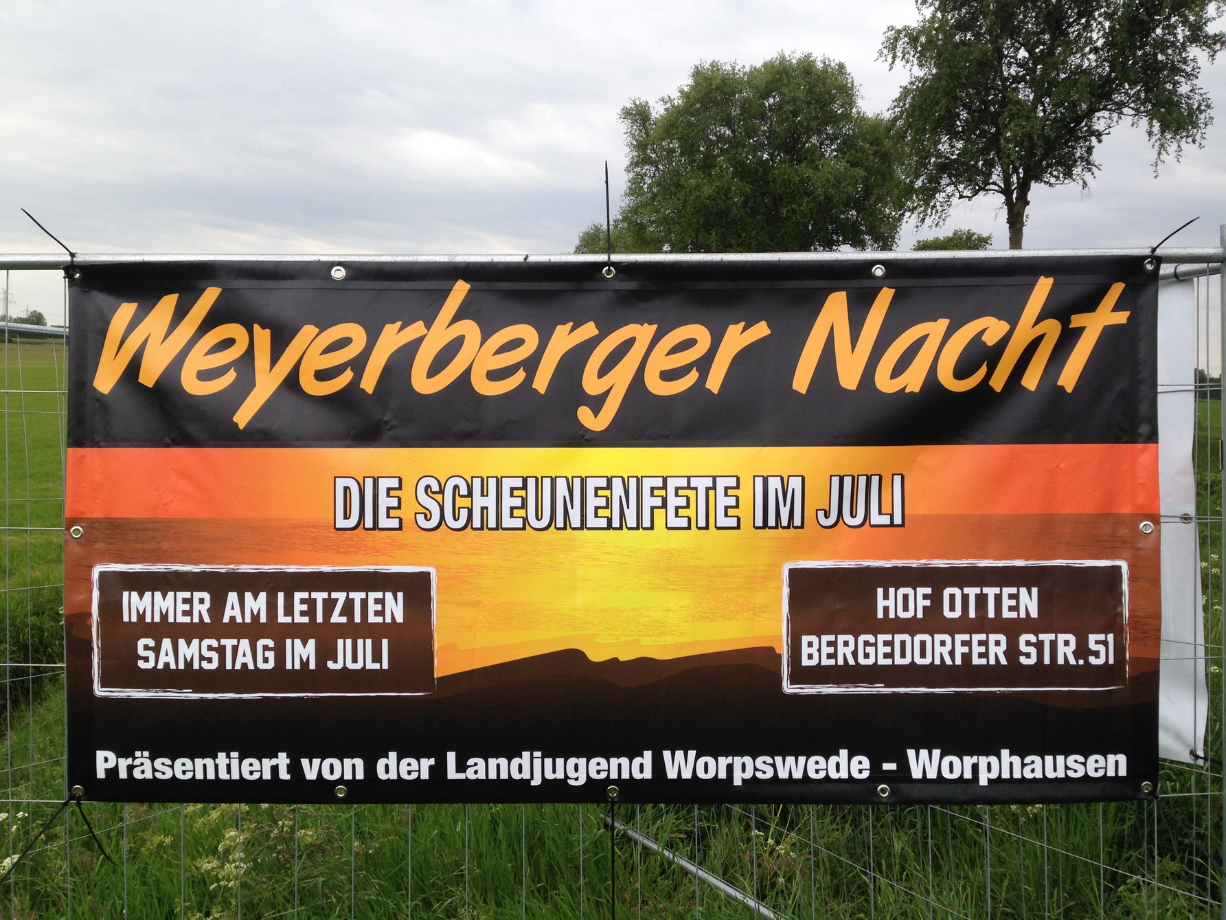 Bild zu Worpswede - Weyerberger Nacht