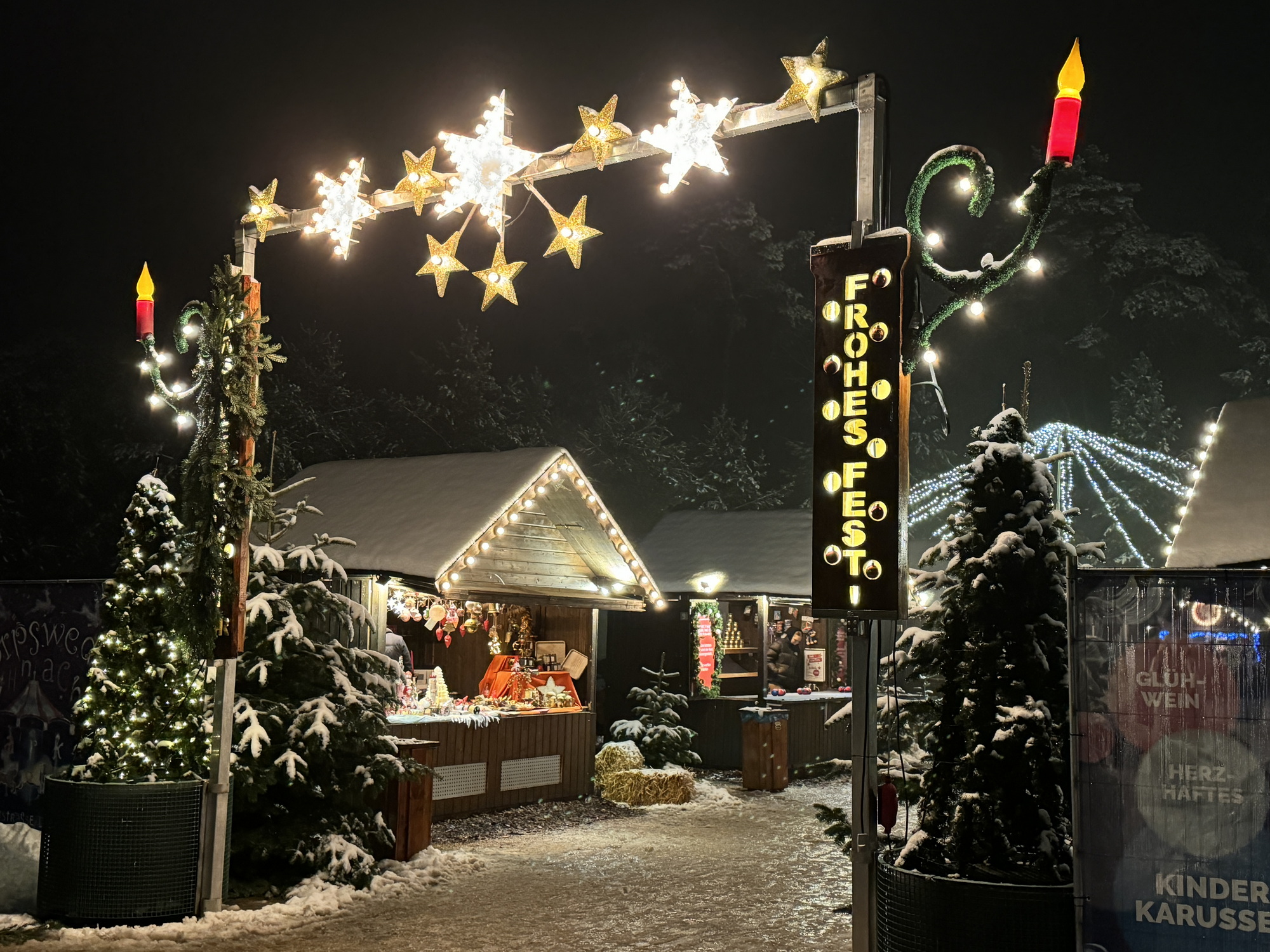 Bild zu Worpswede - Weihnachtsmarkt auf dem Dorfplatz