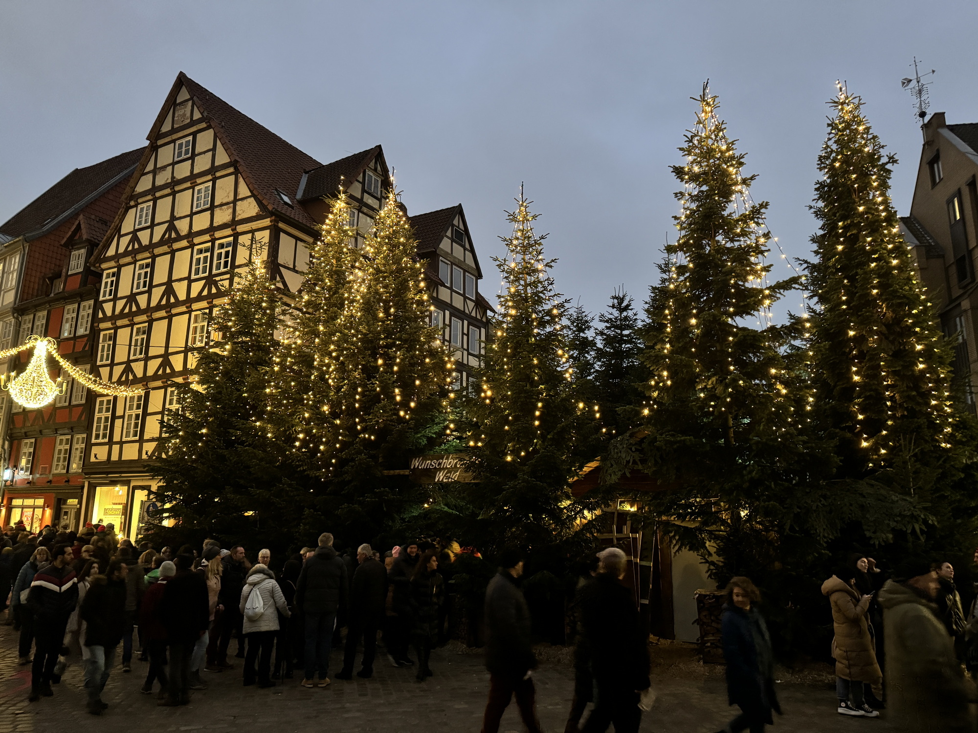 Bild zu Ausflugstipp: Hannover - Weihnachtlicher Wunschbrunnenwald