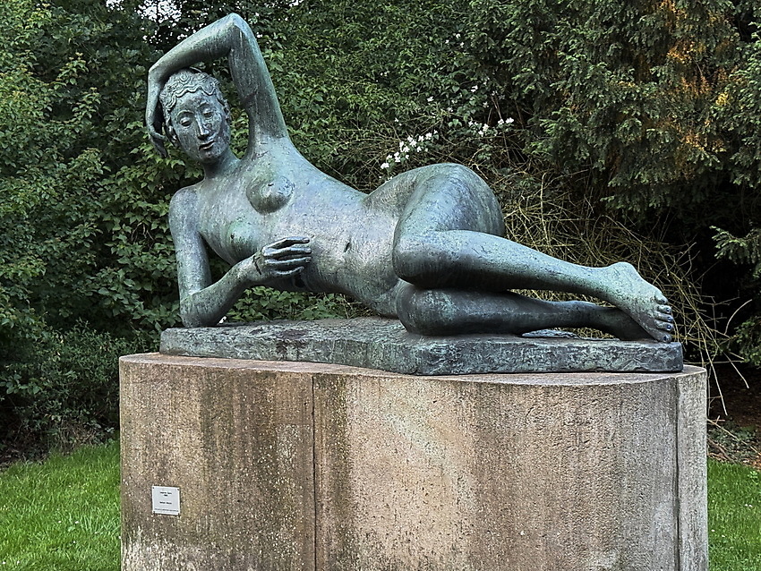 Skulptur in den Bremer Wallanlagen