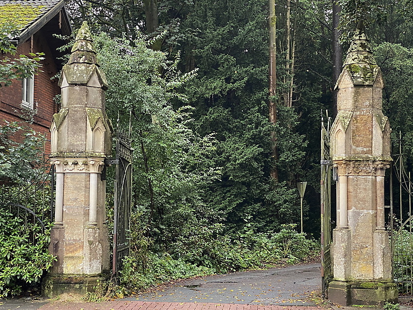 Eingang zum Wätjens Park