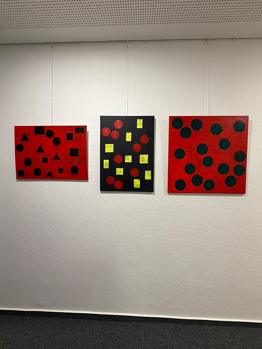 Beverstedt - Ausstellung - Einfach creativ ... Acrylbilder von Elisabeth May – Bild 2