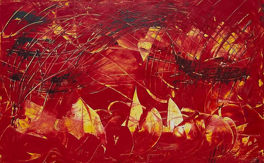 Beverstedt - Ausstellung - Einfach creativ ... Acrylbilder von Elisabeth May – Bild 7